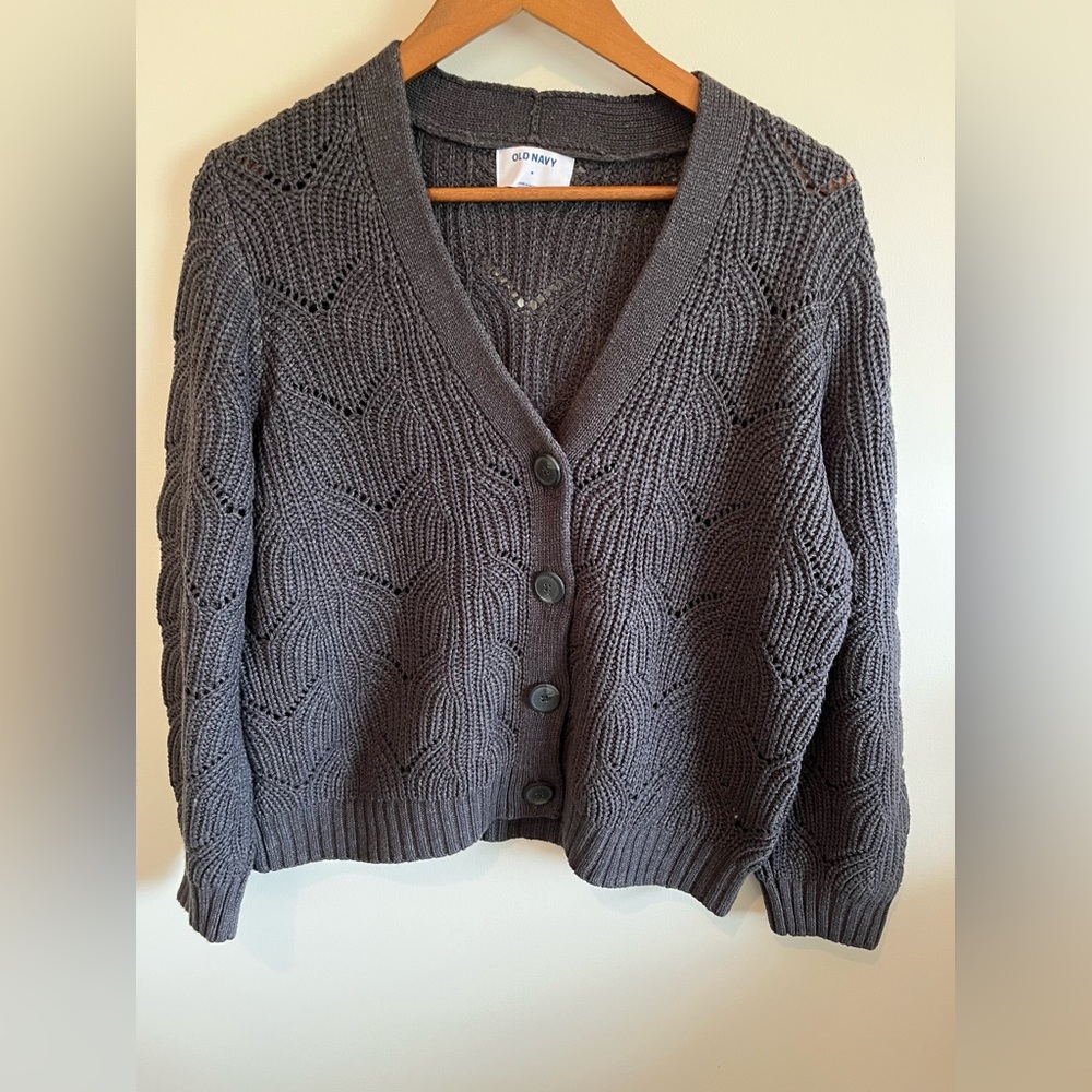 Old navy grey cardigan